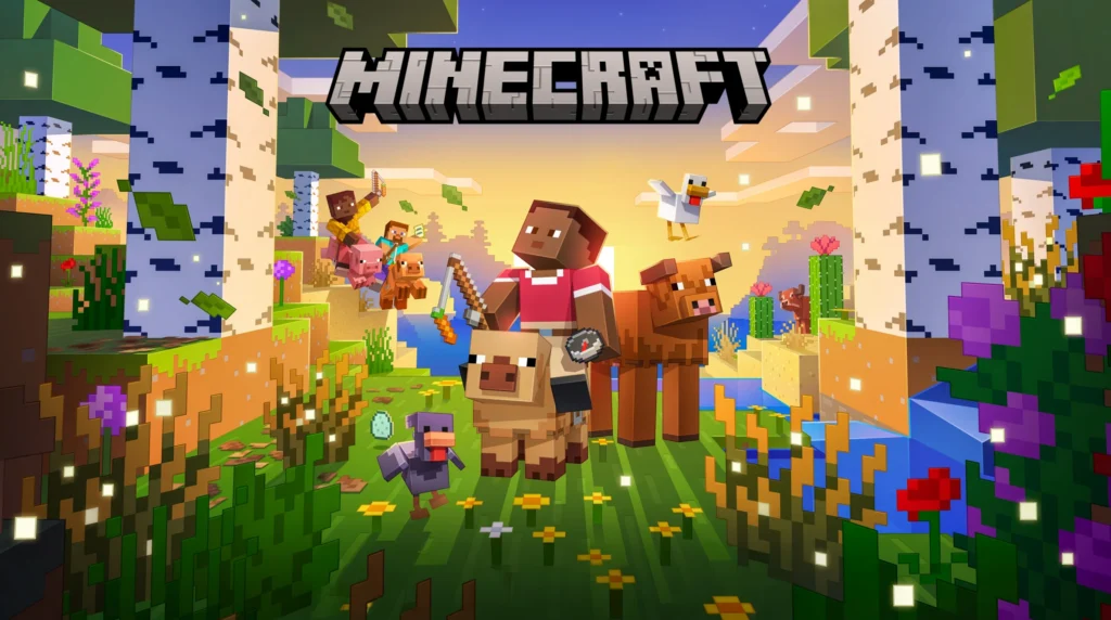 Minecraft APK Download Banner and wallpaper